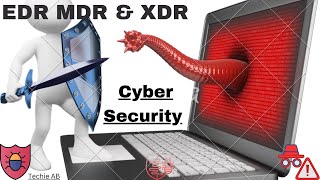 What is EDR, MDR and XDR | What is the difference between EDR, MDR and XDR !!!