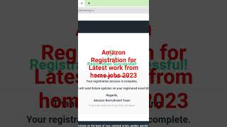 Amazon latest work from home jobs 2023 #amazon#bestworkfromhomejobs #amazoninterviewpreparation