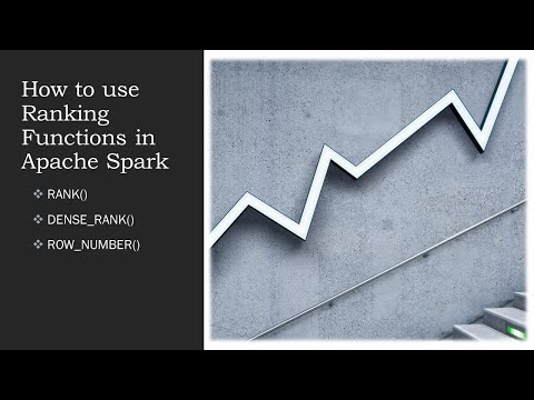 How to use Ranking Functions in Apache Spark | RANK | DENSE_RANK | ROW_NUMBER