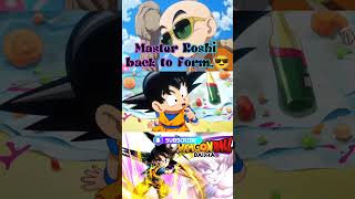Master Roshi is back to form..😎 #anime #goku #masterroshi