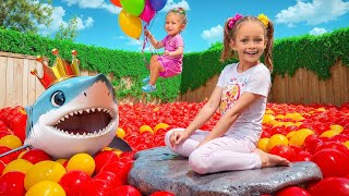 The Floor is Lava Song for kids | Maya and Mary