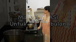 Masak MPASI untuk bayi 6bulan
