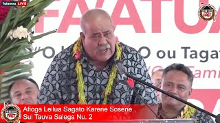 FAST Roadshow: Day 8 - Hall a le Metotisi, Sagone, Itumalo Salega Nu. 2, Savaii - 23 Iulai 2025