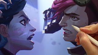 Arcane Season 2 | Digital Painting Study