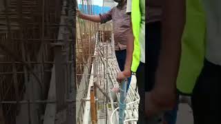 retaining wall casting #heavycivil #buildingconstruction #shearwall #building #structuralengineering