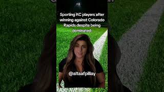 SPORTING KC pull off a SURPRISE 2-1 WIN over COLORADO! #shorts #viralshorts #mls #majorleaguesoccer
