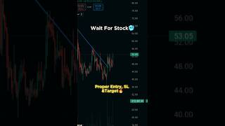 Wait for Stock 🥶🔥  #swingtrading #stocktobuy #stockfortomorrow #stocktowatch  #sharemarkettoday