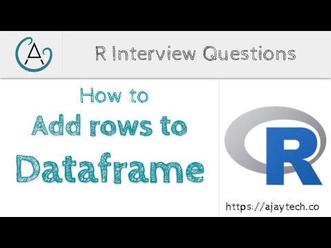 how to add new rows to a dataframe in R