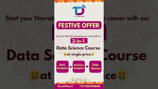 Data Science 3 IN 1 course at Single Price 🤑 | #datasciencecourse #businessanalytics #dataanalytics