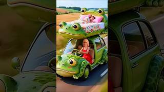 Frog Car #frogs #frog #shortsviral #capcut #ai #aifilters #aifilter #shortsviral #trending #fyp