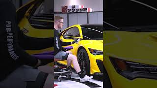 MAXIMIZING Our ACURA NSX Ceramic Coating SHINE with GTECHNIQ's EXO G5 Top Coat!