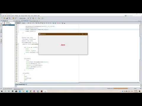 How to rotate the text in #java  #GUI  || Rotating text in java