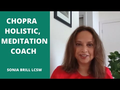 DEEPAK CHOPRA COACH ABOUT MEDITATION