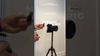 Here's my minimal camera rig #videography #cameragear #shorts