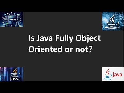 Is Java fully object oriented or not?