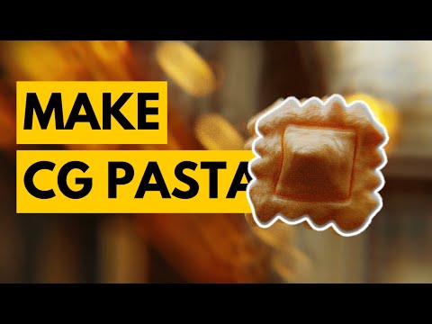 How to Create CG Pasta in Blender 3.0
