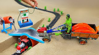 Diy Tractor Mini Petrol Pump Science Project | Best Tractor Video | keepvilla @FishFarmingCreator