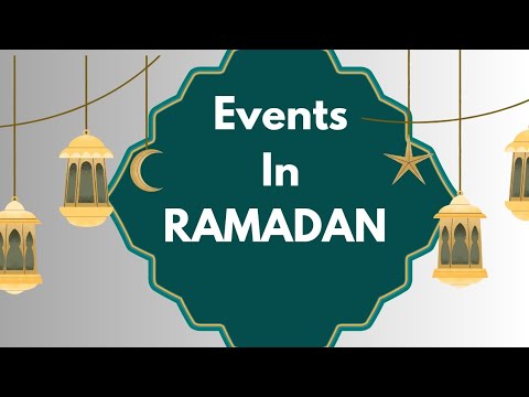 Events in Ramadan| Kids knowledge| Islamic events