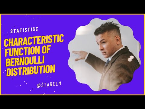 Bernoulli distribution characteristic function (@stabelm )