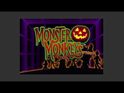 Monster Monkeys™ on Trick 'R Treat Street intro screen
