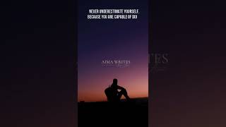 Self belief is a power #positivevibes #selfimprovement #selfbelief #life