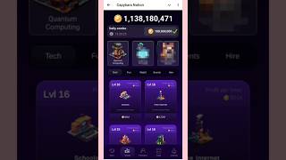 Capybara Nation Daily Combo 13 October #capybara #crypto #cryptocurrency #technology #tech