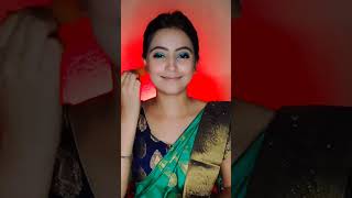 Ganesh Chaturthi makeup look💄😍🙏🏻 | #makeup #ganeshchaturthi #festivevibes #festivelooks #ytshorts