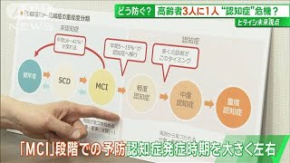 3人に1人が“認知症”の予測　広がる“予防”将来の発症左右するMCIとは？【サンデーLIVE!!】(2024年6月16日)