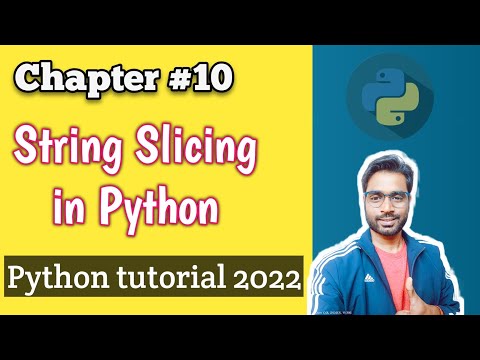 string slicing in python | slicing operator #andytechshow #hindi #python