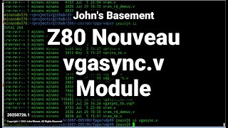 Z80 Nouveau vgasync.v Module Walkthrough
