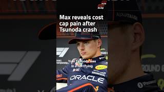 Max Reveals cost cap pain after Tsunoda crash  | GPBlog F1 Paddock update
