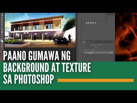 How To Create Backgrounds And Textures In Photoshop | Tagalog