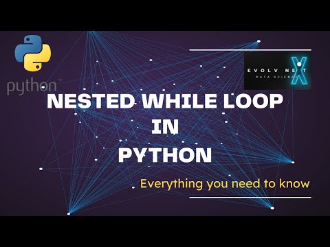 Python Basics 08   nested while loop #pythonforbeginners