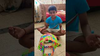 Creative Kid Building Magic with Blocks! 🎨🧱🏗️ #KidsBlocks #BlockBuilding #CreativePlay #STEMToys