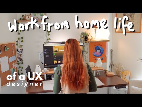 a productive day as a UX designer | 9-5 routine, fitness, self care + more