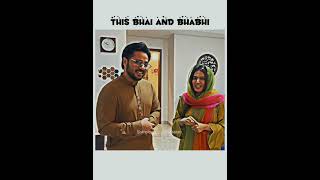 Iqra aur Areeb ne ki bhai or bhabhi ki acting 😂 #sistrology #love #shortsviral