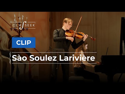 Sào Soulez Larivière and Martina Consonni | R. Schumann: Märchenbilder, Op. 113