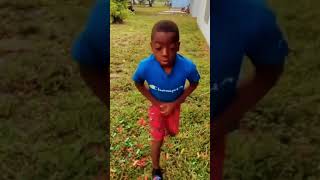 funny video boy playing funny in the ground and getting funny