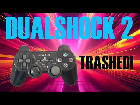 Sony DualShock 2 Thumbstick Replacement - Trashed PS2 Controller Cosmetic Repair!