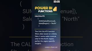 🔥 Boost your Power BI skills with the CALCULATE function!