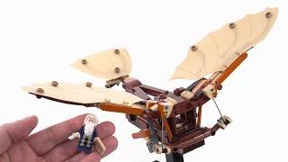 LEGO Icons Leonardo Da Vinci's Flyer review! 10363 #NotSponsored