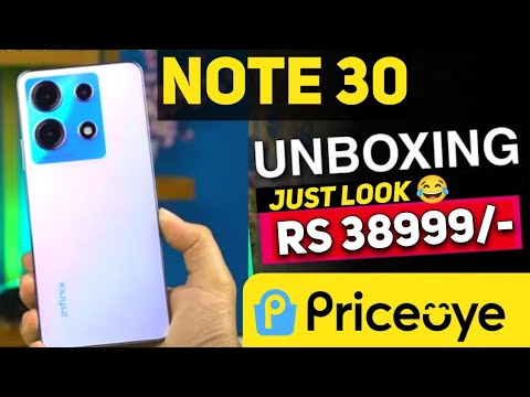 Priceoye mobile Infinix Note 30 unboxing | priceoye customer review