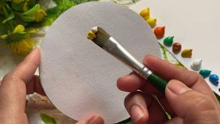 How To Paint Realistic Landscape With Acrylic Colors|Nature Painting For Beginners Step By Step