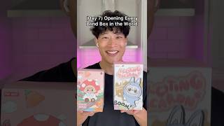 Opening Every Blind Box in the World (Day 7, Labubu Exciting Macaron)