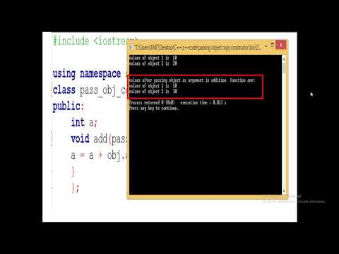 P.2 what is copy constructor,passing object as parameter to function in c++ with real world examples