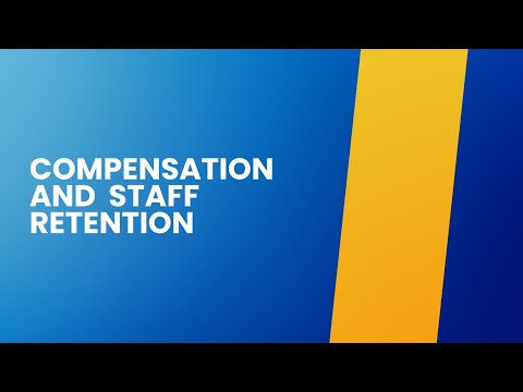 How does compensation alignment with market rates affect staff retention?