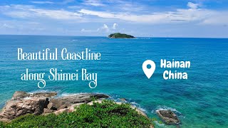 Beautiful Coastline along Shimei Bay, Hainan, China