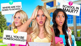 WHAT ARE WE DOING ABOUT SCHOOL?! BACK TO SCHOOL Q+A 🍎 ✏️