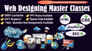 Paid Web Designing (Jobs, Salaries, Scope) Complete Course HTML, CSS, JavaScript and SEO