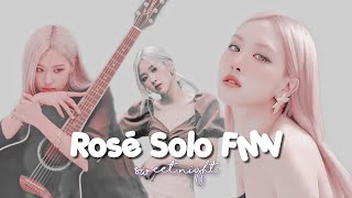 Rosé solo (FMV) - Sweet night ◞˚ₓ